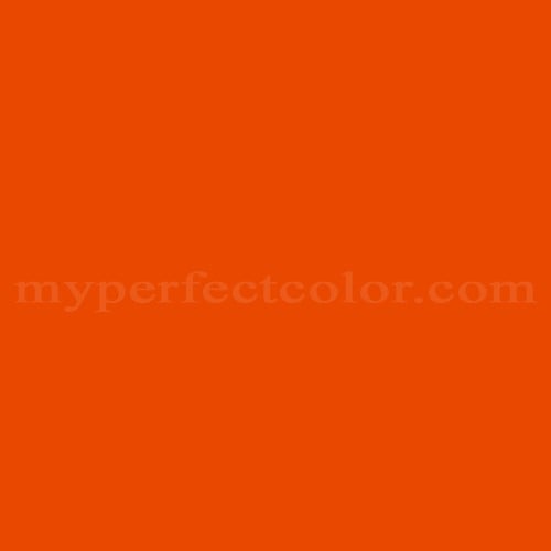 Myperfectcolor Match Of University Of Miami Hurricanes Orange Precisely Matched For Paint And Spray Paint